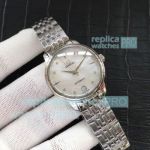 Omega Ladies Sapphire Crystal Copy Watch White MOP Dial 35mm